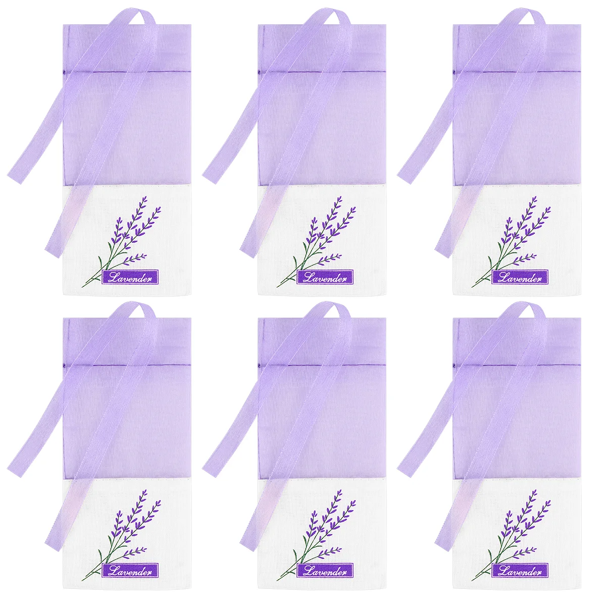 

Lavender Sachet Sachets Empty Fragrance Organzahomefrench Purple Gauze Closets Drawers Cottonpremium Favor Makeup Gift Jewelry