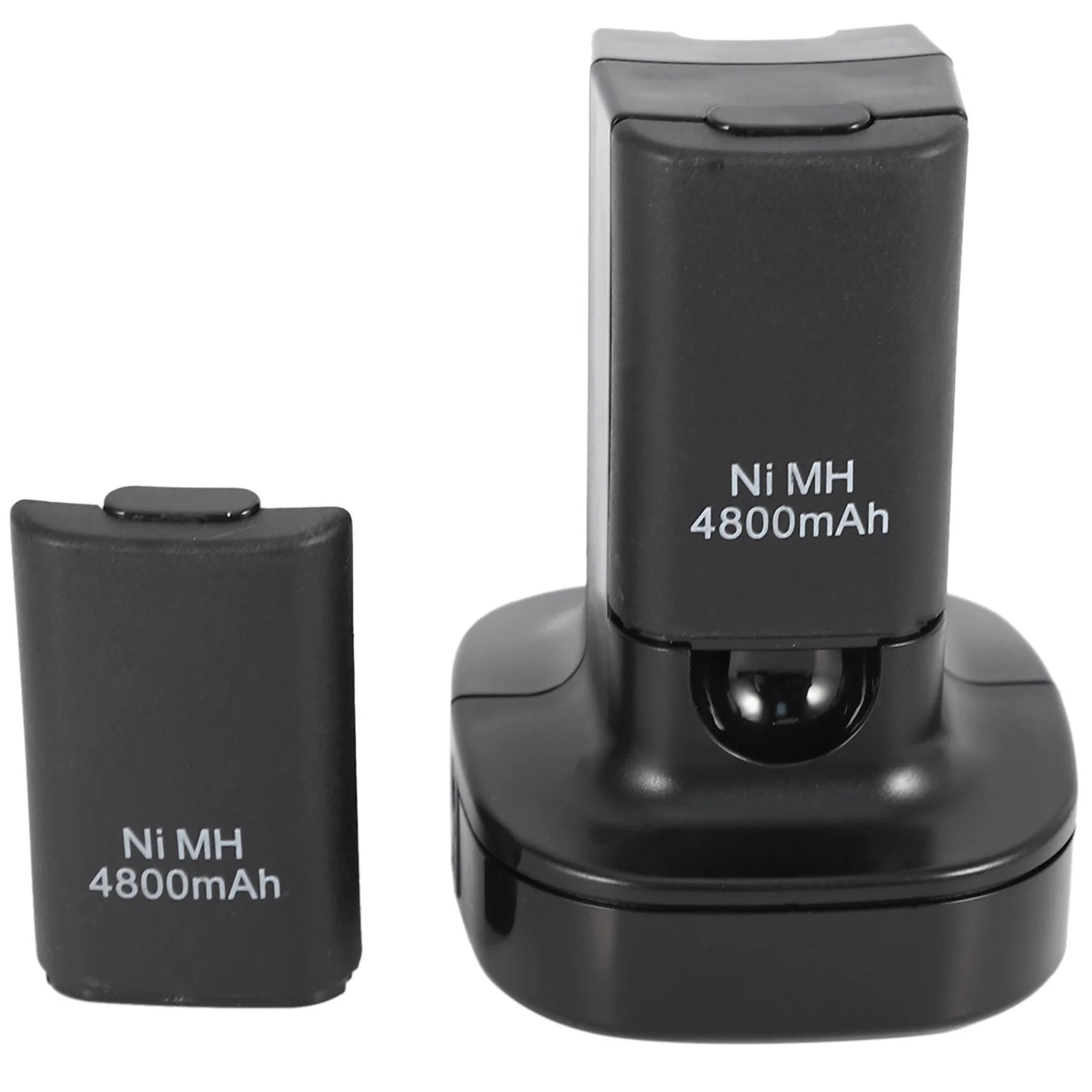 Док-станция с двойным зарядным устройством 2 шт. перезаряжаемых батарей 4800 мАч