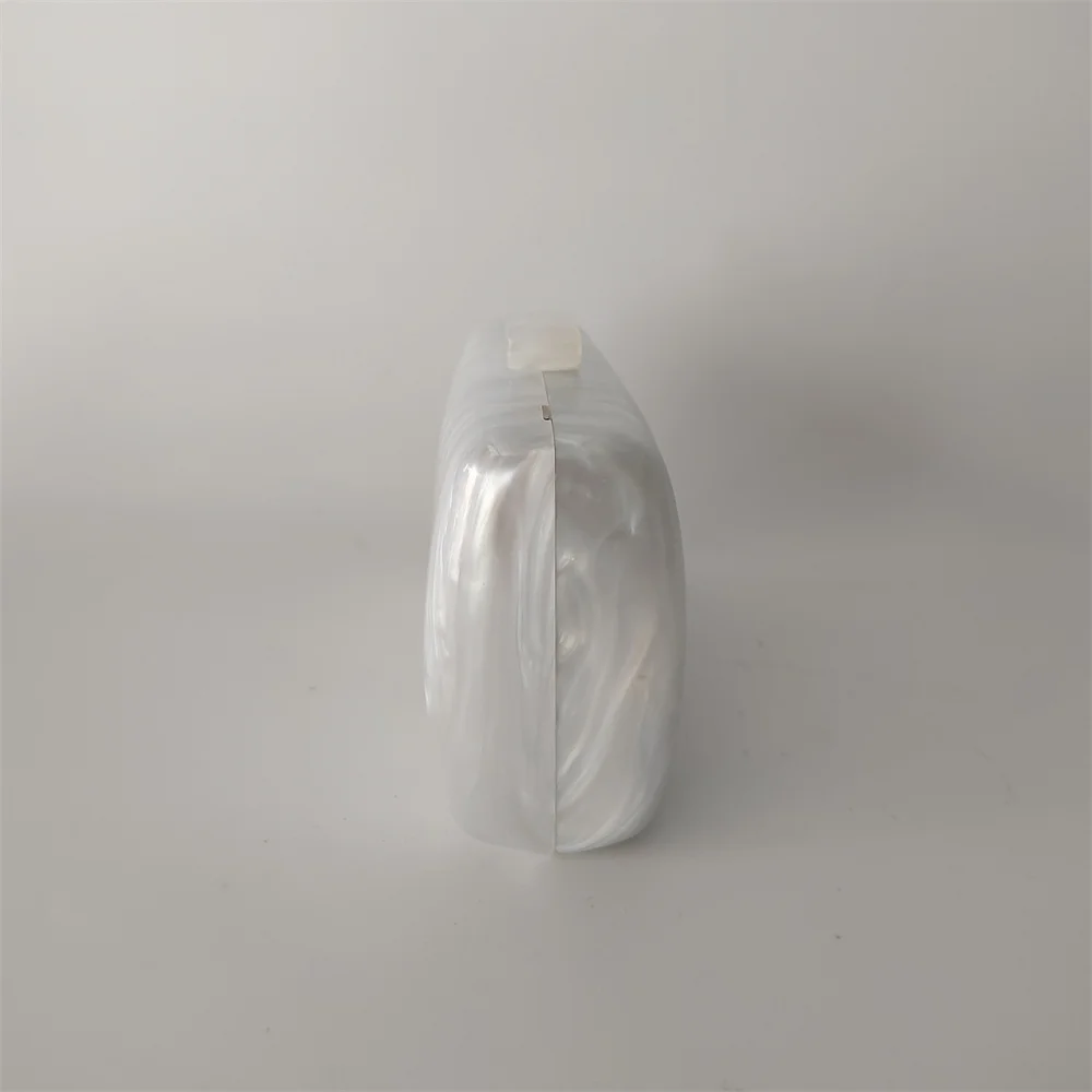 Женская акриловая сумочка в форме бочонка модный роскошный Вечерний Клатч