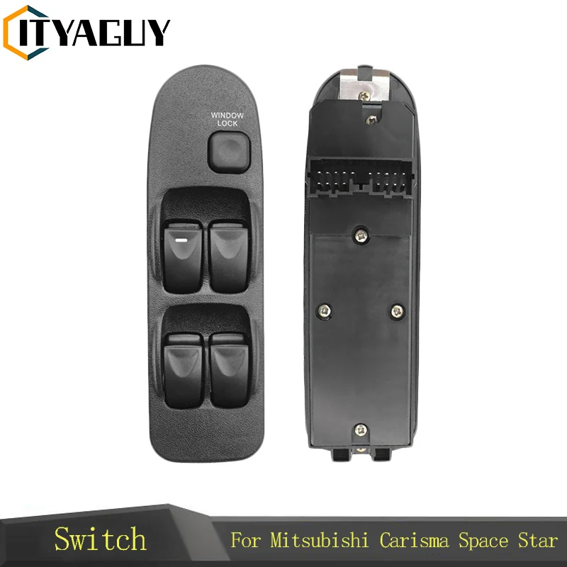 

LHD MR740599 Power Window Switch For Mitsubishi Carisma Space Star 1995-2006 Front Left Car Electric Master Switch Lifter