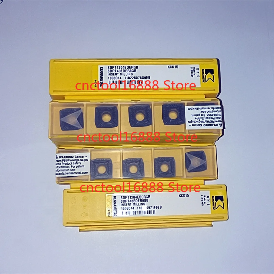 

Карбидные вставки KENNAMETAL SDPT1204EDERGB SDPT43EDER8GB KCK15