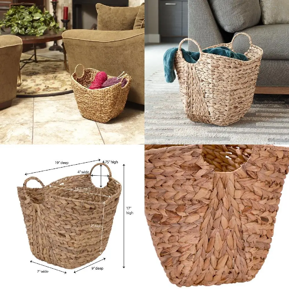 

Beautiful Ora Foldable Laundry Basket Organizer, Collapsible Flower Girl Toy Storage Basket, Picnic Storage Flower Basket for Or