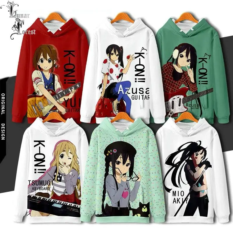 

Cute K-ON! 3D Printing Men/Women Autumn Fashion Japanese Anime Hoodies Sweatshirt Long Sleeves Pollover Plus Size Men-Clothes
