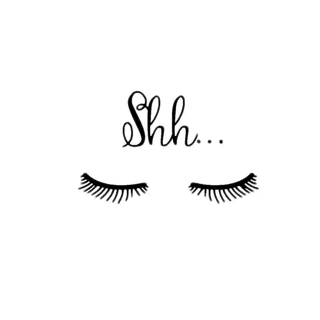 

Eyelash Pattern Girls Bedroom Wall Sticker Furniture Door Wallpaper Bedroom Indoor Removable PVC Decals