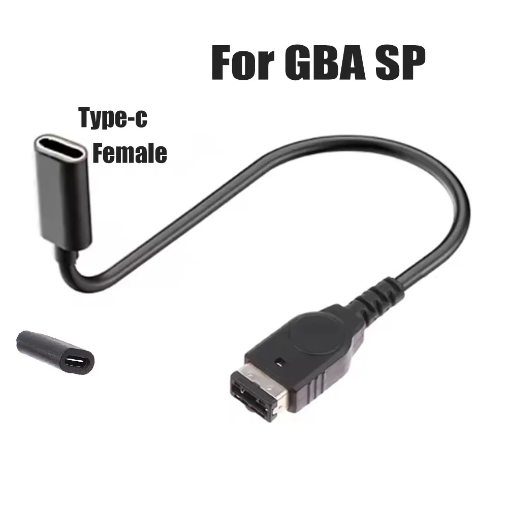 Фото USB Type-C адаптер для быстрой зарядки, кабель для зарядного устройства игровой консоли для GBA SP GameBoy/DS, аксессуары для кабеля игровой консоли №2