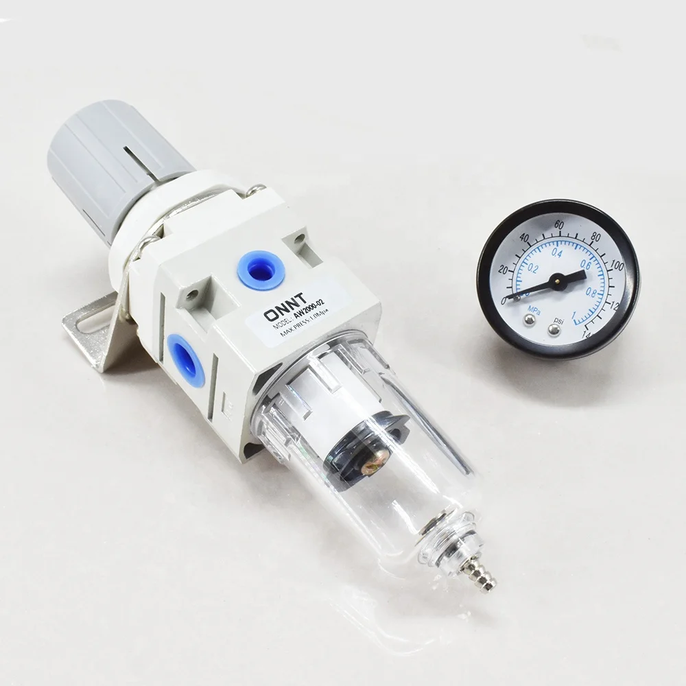 Пневматический блок обработки источника Размер порта 1/4 воздушный компрессор