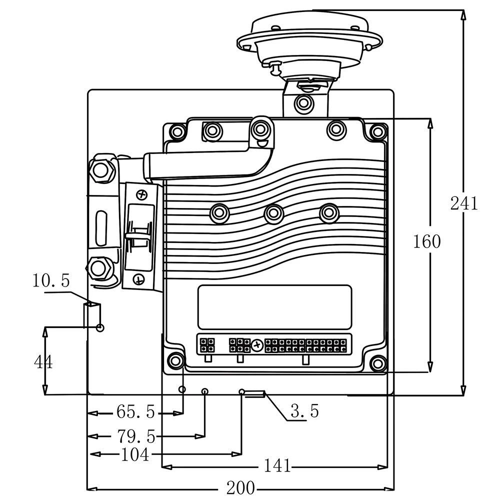 Бесщеточный контроллер 1230 замена CURTIS 2402 для электрического вилочного погрузчика