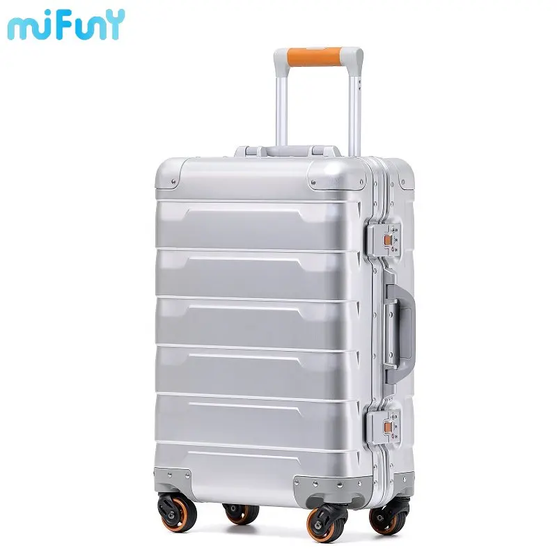 

Aluminum Magnesium Alloy Trolley Box Aluminum Frame Travel Box Universal Wheels Box Business bg1100-bg1103 Dn