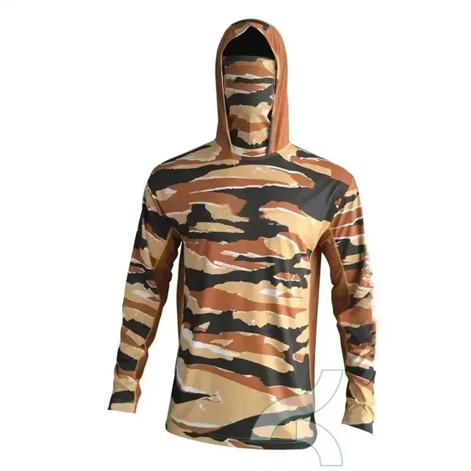 Женские рубашки с маской для лица дышащий костюм против комаров рыбалки футболки