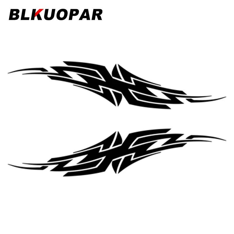 

BLKUOPAR для племенного пламени Автомобильная наклейка Водонепроницаемая графическая наклейка окклюзия царапин холодильник ветровое стекло бампер виниловая автомобильная пленка