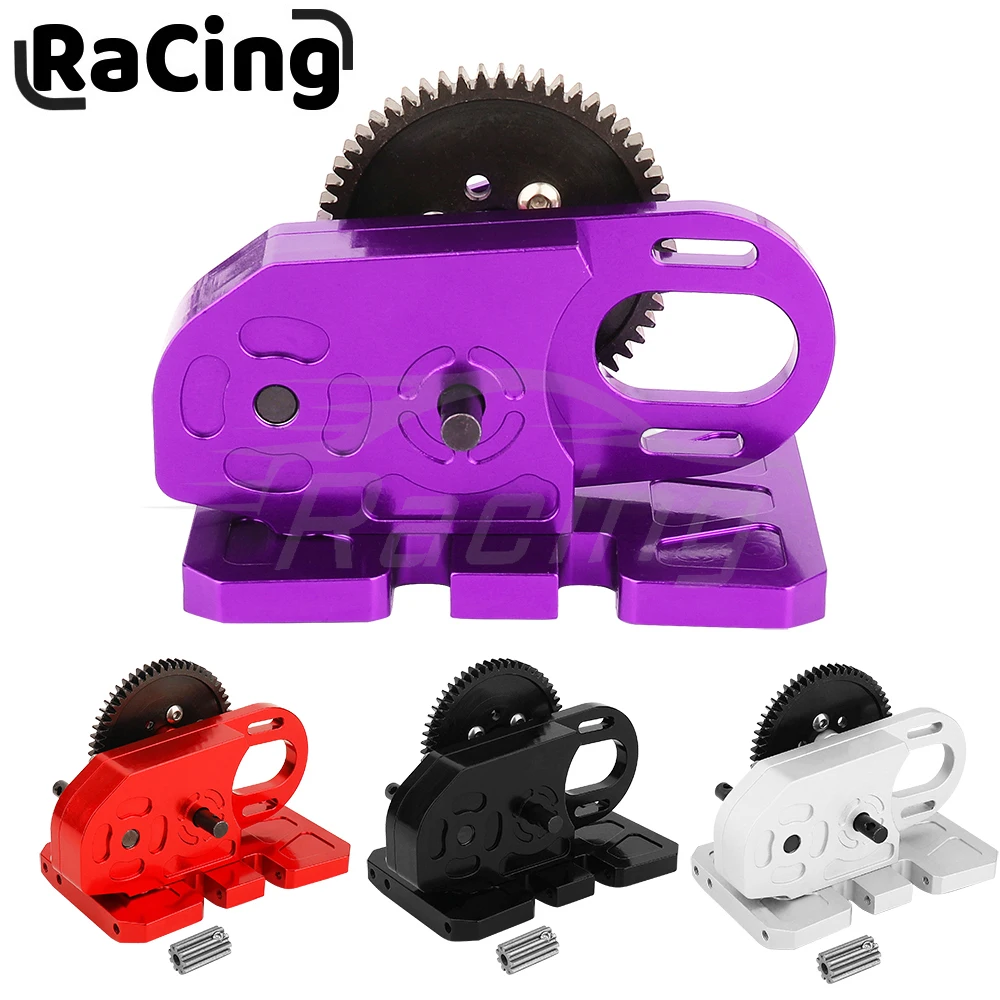 Коробка передач с нескользящей пластиной для 1/10 RC Crawler Axial SCX10 II III
