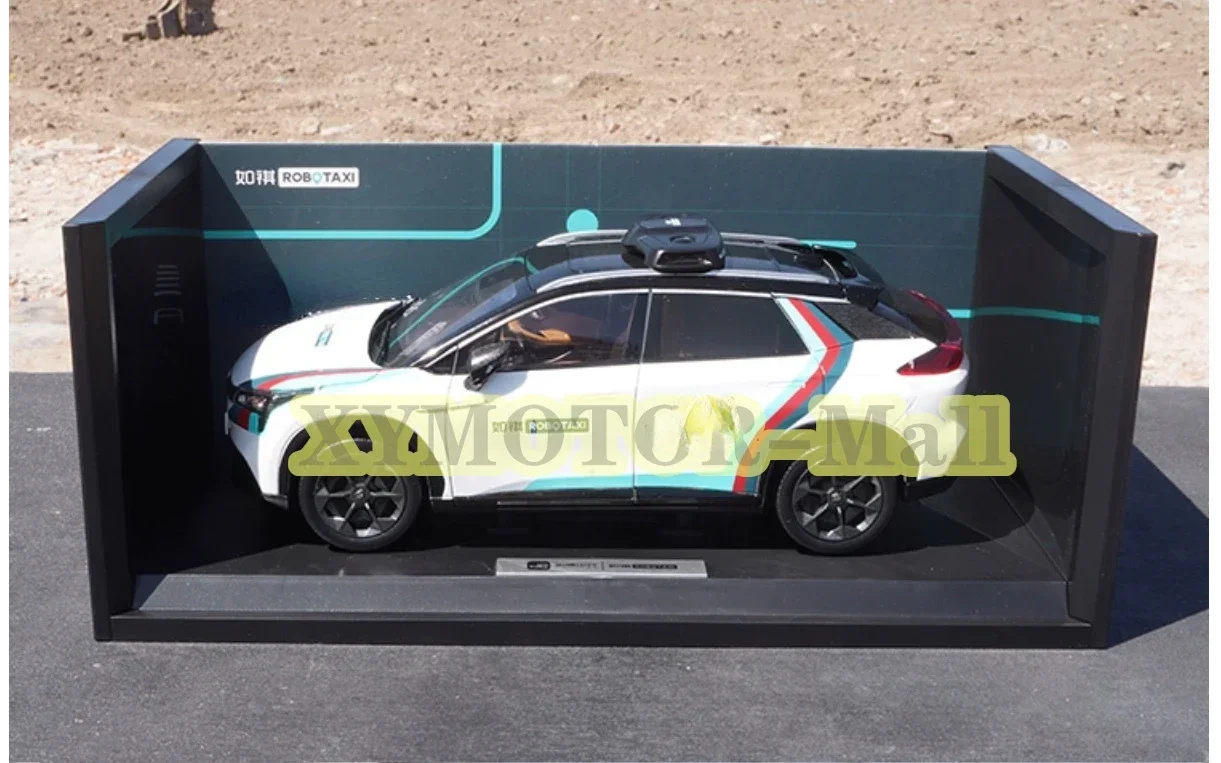 Модель автомобиля роботакси 1:18 для GAGC AION V литая металлическая хобби-игрушка