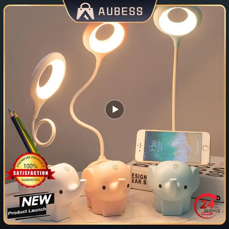 

Usb Night Light Usb Recharge Led Reading Light Student Night Light Night Small Table Lamp Lampara Cute Cartoon Desk Lamp Simple