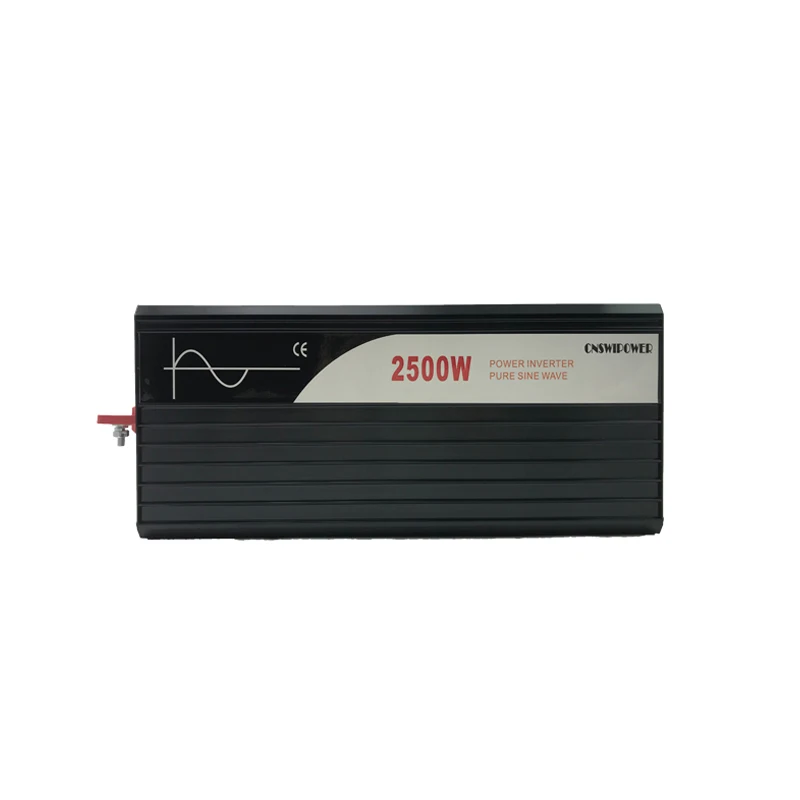 

High Quality 2500W 12v 24v 48v Dc to Ac 110v 220v Pure Sine Wave Inverter for Home Car Converter