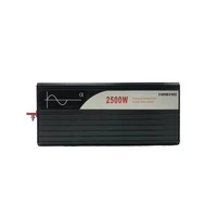 high quality 2500w 12v 24v 48v dc to ac 110v 220v pure sine wave inverter for home car converter