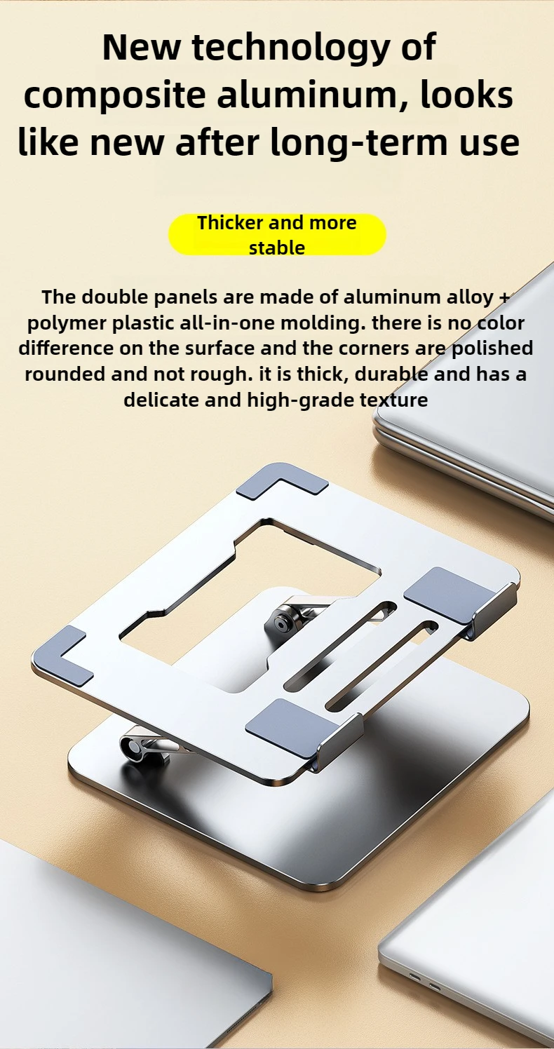 Подставка для ноутбука складная подставка планшета из алюминиевого сплава