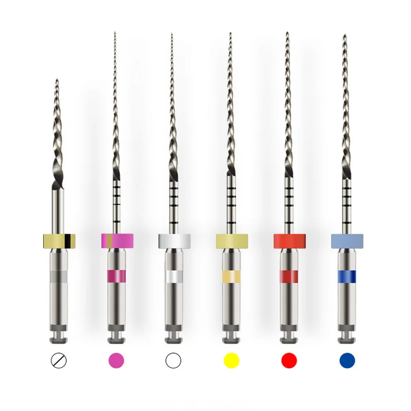 Стоматологический инструмент эндоротационные напильники рандомные SC Plus для