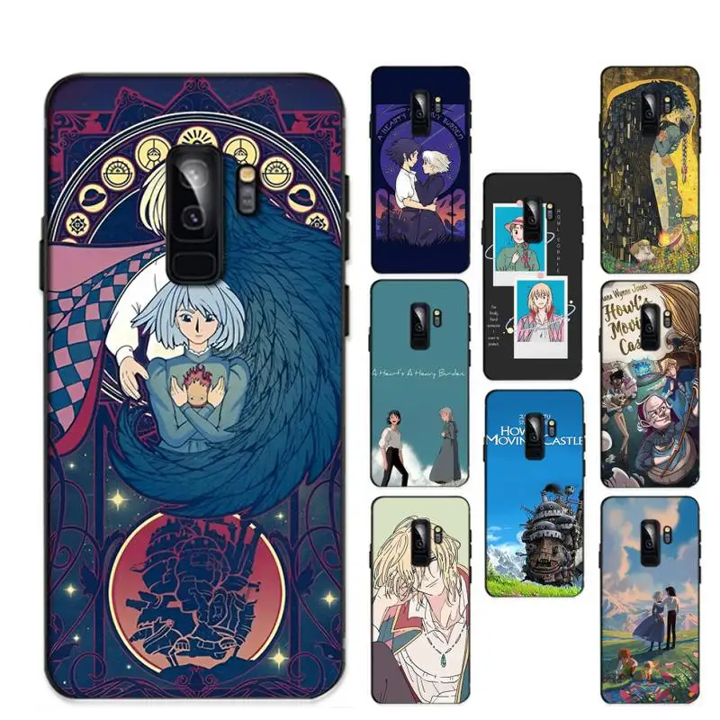 

Anime Howl's Moving Castle Phone Case For Samsung Galaxy S 20lite S21 S21ULTRA s20 s20plus for S21plus 20UlTRA