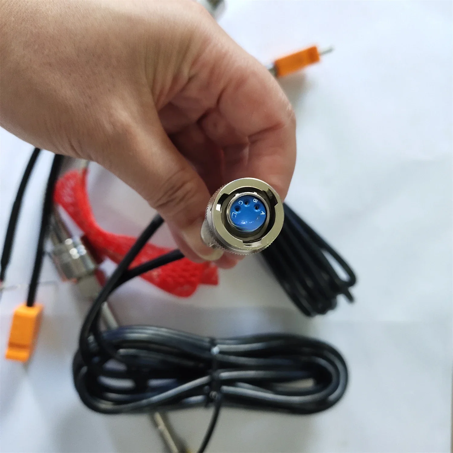 ZHYQ PT124G-123T-50Mpa-1/2-20UNF-152/460 Датчик давления расплава 6 контактов 50 МПа Выход 3 33 мВ/В