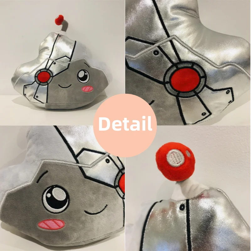 Мягкая игрушка-робот Lankybox из плюша со светодиодной подсветкой |