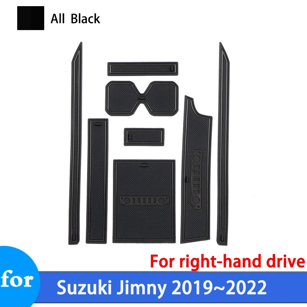 

Suzuki Jimny JB64W JB74W 2019-2022 Противоскользящий Коврик Для Дверей Из ПВХ, Аксессуар Для Автомобиля Для Защиты Салона
