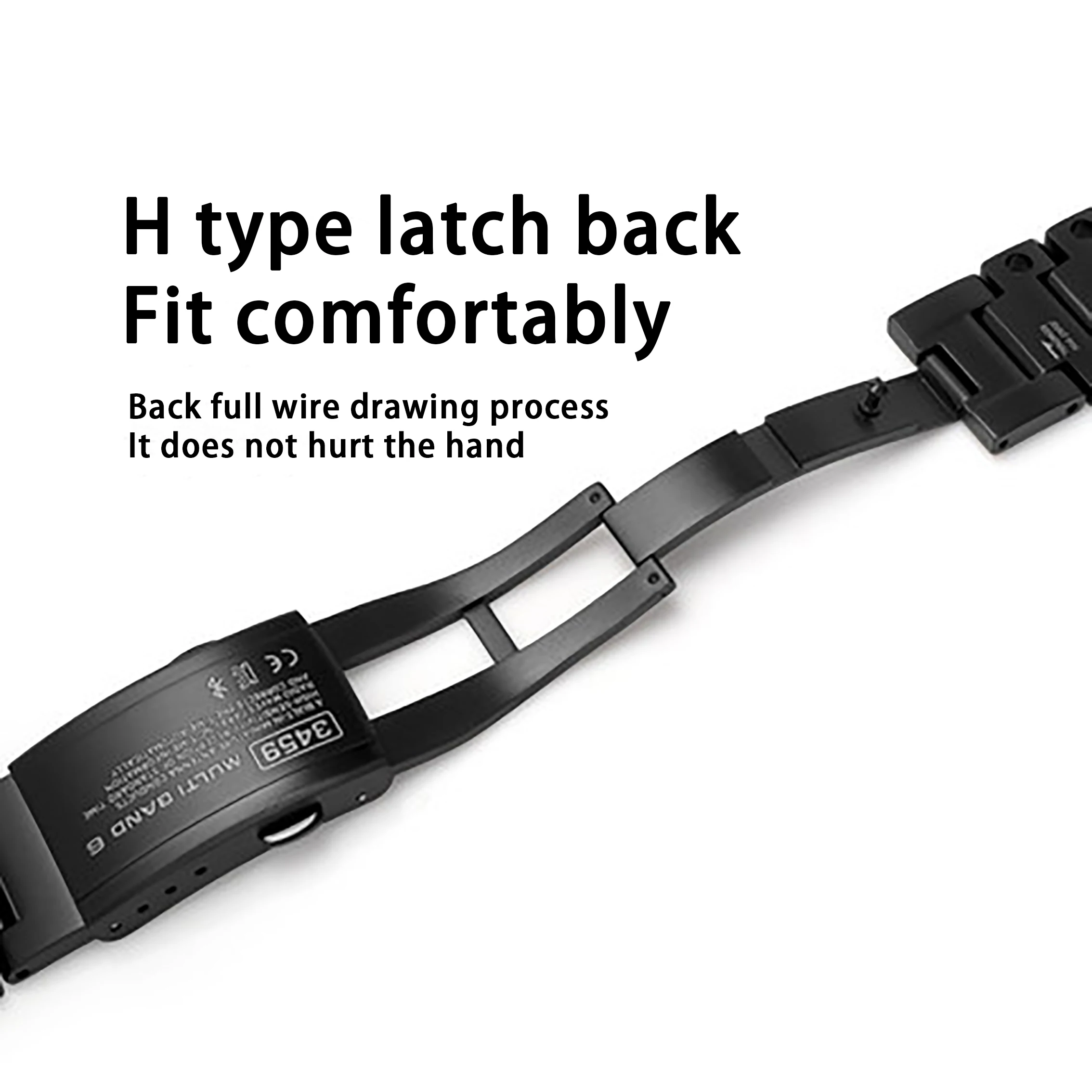 Compatible wIth Metal Band for DW5600 Stainless Steel Strap and Case for GW-B5600 GWX-5600 for  DW-5600BB/5600HR Accessories