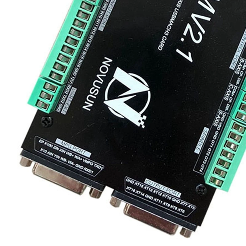 NVCM Mach3 USB-интерфейс Контроллер движения с ЧПУ Nvcm 6-осевая карта управления