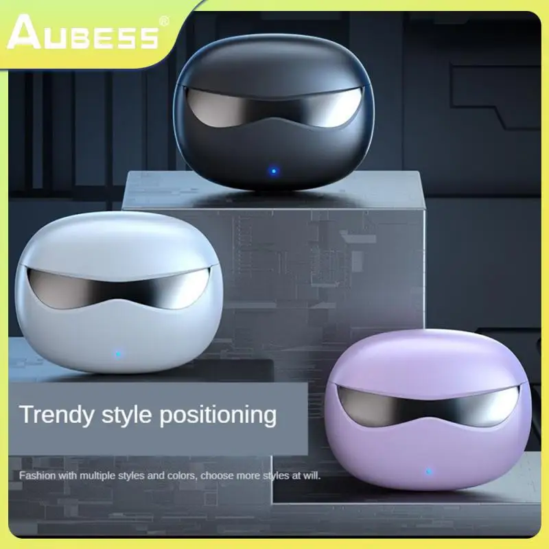 

V5.2 Sports Headset Trendy Style Low-power Consumption Headset Easy To Use Painless Wearing Wireless Earphone 500mah