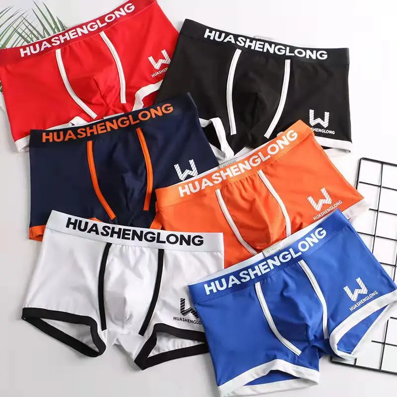 

1Pcs/Lot Boxershorts Men Boxers Male Underwear Man Panties Cotton Soft Short Boxer Mens Breathable Comfortable Boxer Underpants