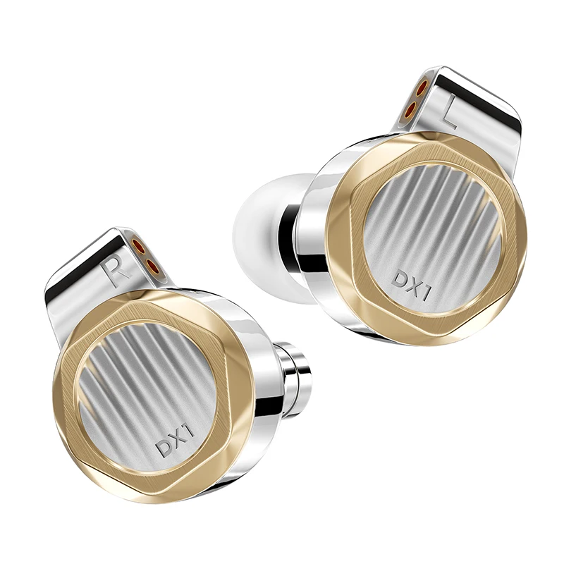 Фото LETSHUOER DX1 Наушники 11 мм Динамический драйвер Наушники Hi-Fi-вкладыши Монитор IEM Проводные наушники IEM Игровые наушники №3