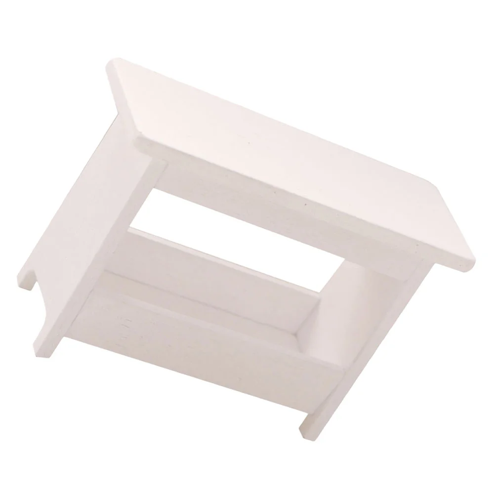 

Wooden Miniature Stool Model Miniature Furniture Model Imitation Stool Adornment