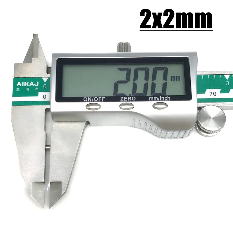 Неодимовые магниты круглой формы 2x2 мм