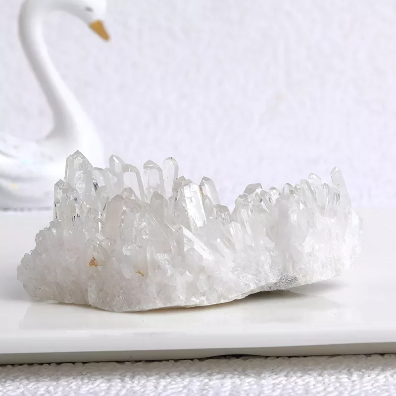 

Natural Raw Quartz Cluster Clear Raw Crystals Healing Stones Crystal Point Specimen Home Decor Obelisk Quartz Minerales Gift
