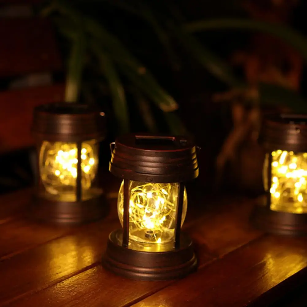 

Solar Power Lid Lights LED Waterproof Fairy Light String Lights Garden Decor Christmas Lights Outdoor Wedding Decor