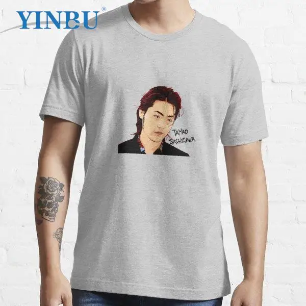 

Забавные мультяшные футболки Tamao serizawa, Высококачественная брендовая графическая футболка YINBU, Мужская короткая футболка haruma miura