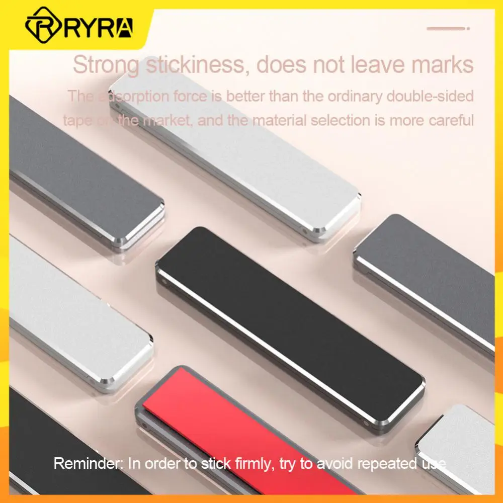 

RYRA Universal Phone Stand Metal Folding Phone Holder Portable Aluminum Alloy Invisible Retractable Foldable Mobile Phone Stand