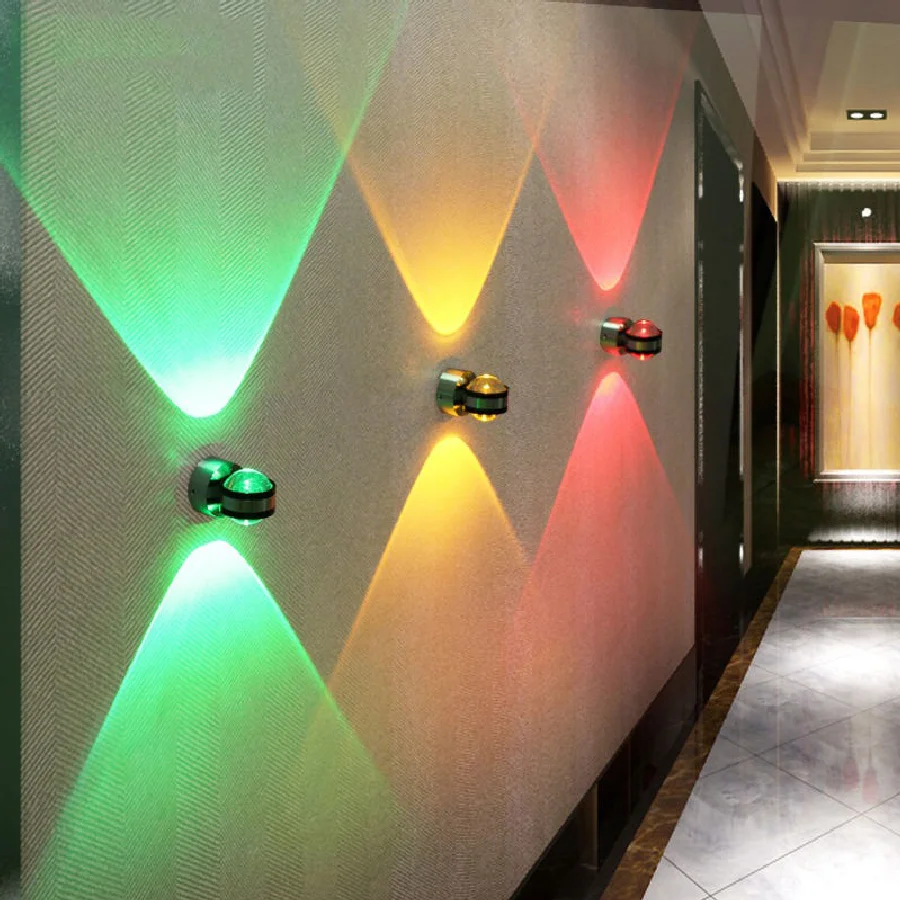 

Nordic Crystal lamp LED Wall Lamp Indoor Lighting For Bedroom Bedside Background Wall Light Modern Indoor Decoration Sconces