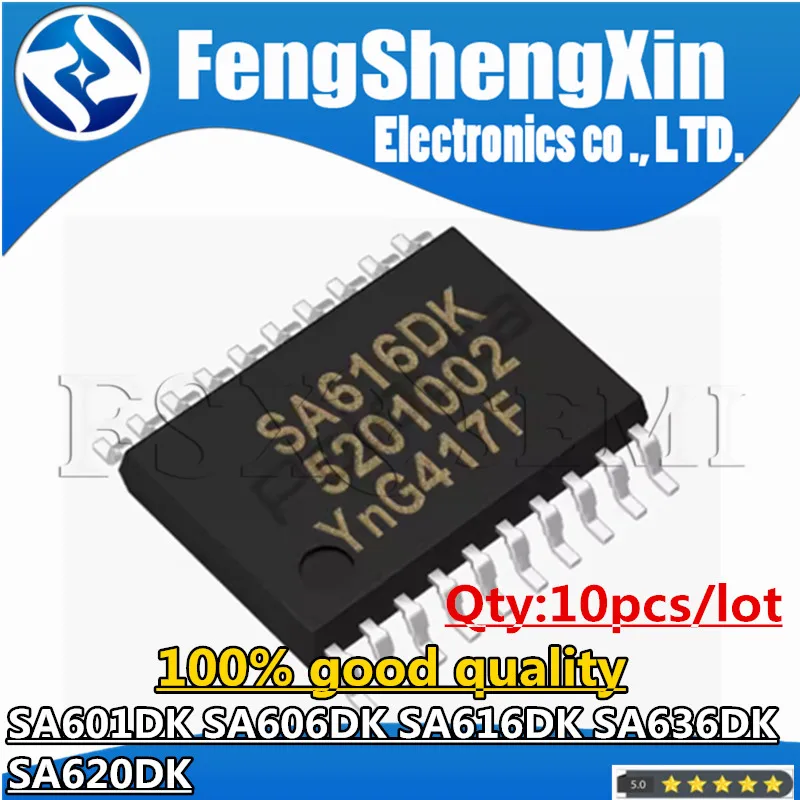 

10pcs SA601DK SA606DK SA616DK SA636DK SA620DK TSSOP Chips
