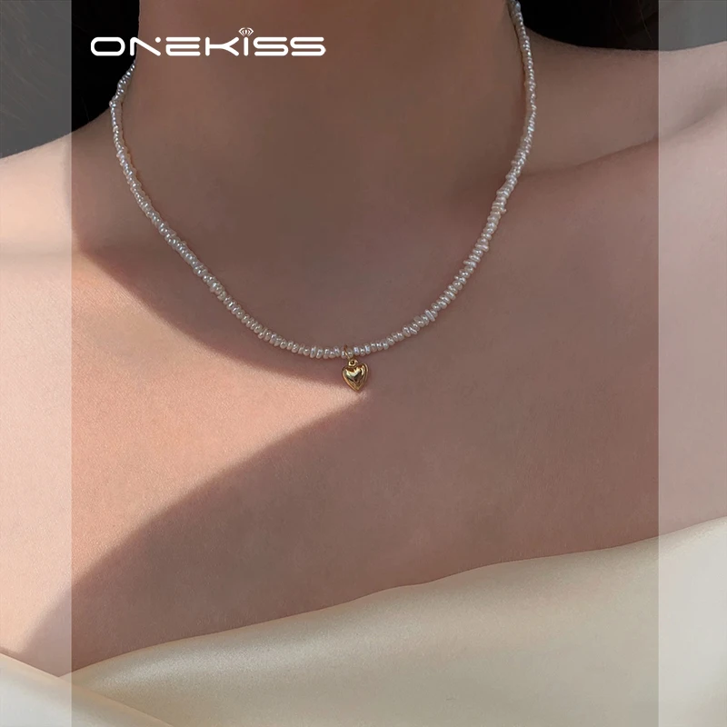 

Женское Ожерелье из пресноводного жемчуга, с круглым воротником