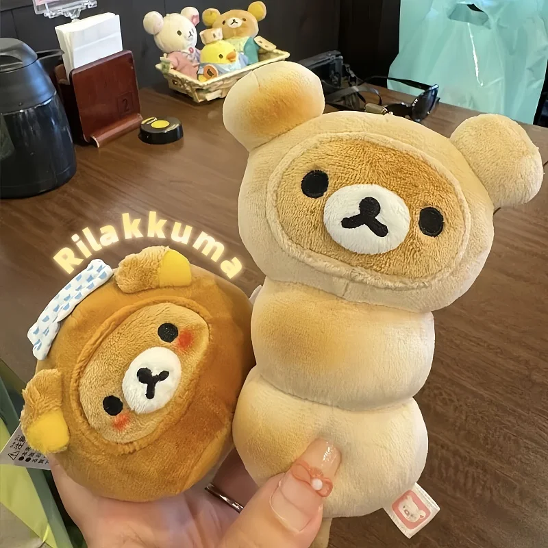 Rilakkuma милая запеченная сумка Mantou с героями мультфильмов для девочек подвесная