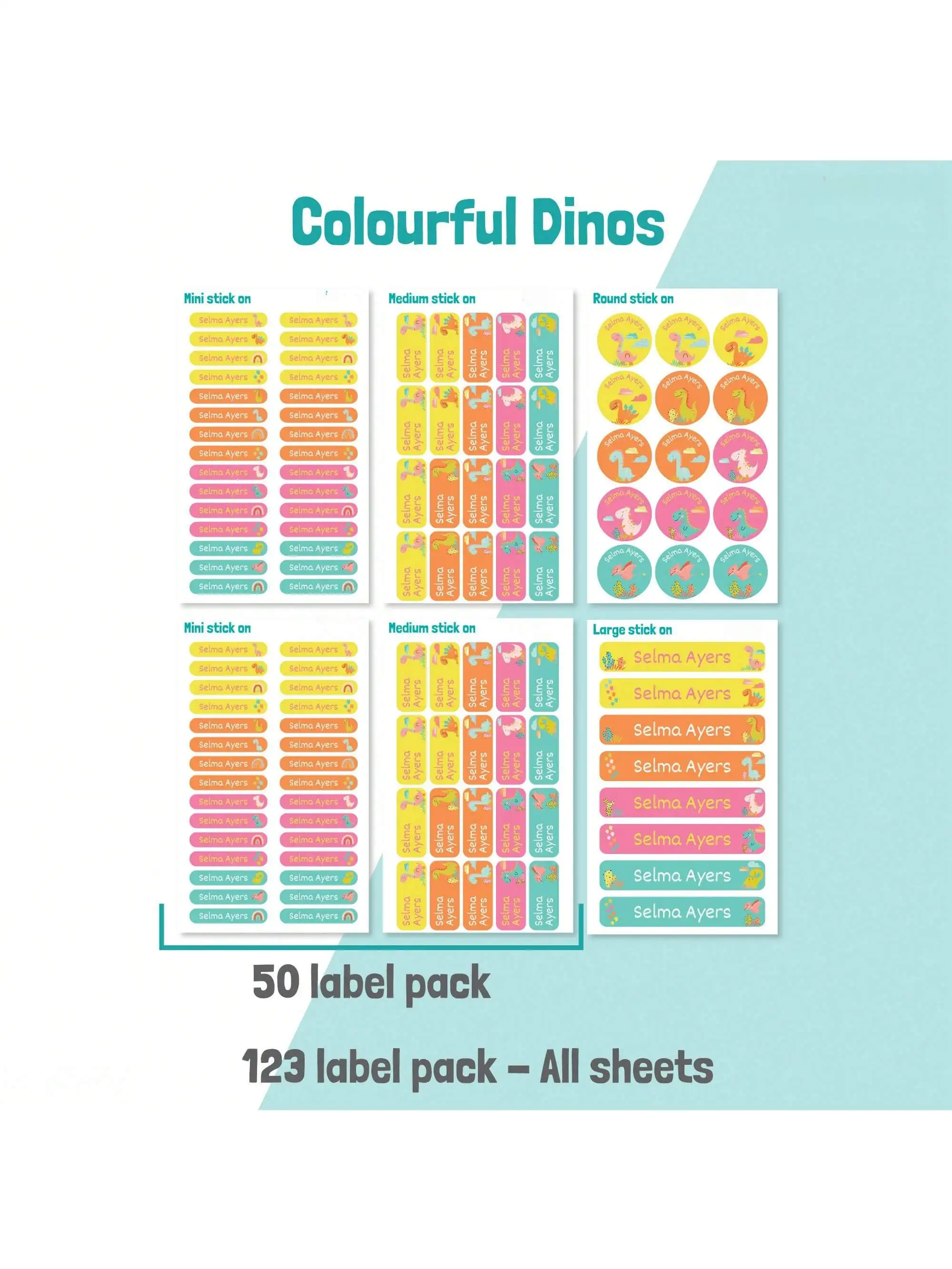 

Именные наклейки для одежды, бумага, розовый