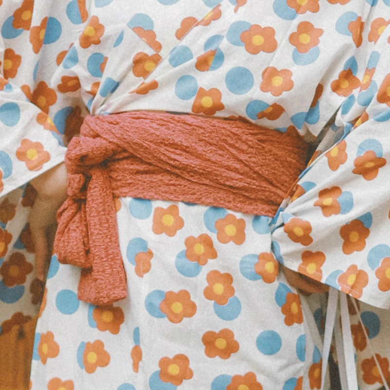 Women's Lace Belt Household Simple Waistband Spa Bathrobe Wrap Waistband Kimono Accessories