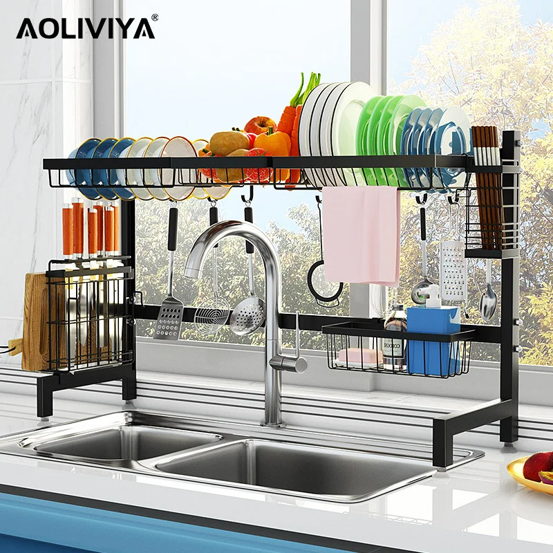 

Стойка AOLIVIYA для кухонной раковины, стойка для кухонных палочек для еды, стойка-органайзер для специй, ShuangHong 2023