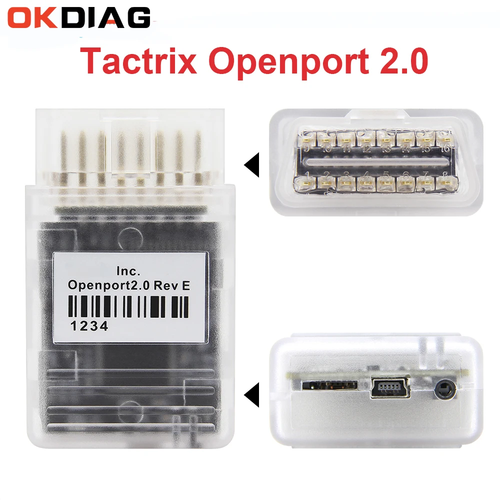 Профессиональный Tactrix Openport 2 0 ECU чип вспышка тюнинг ECUFLASH Диагностический кабель