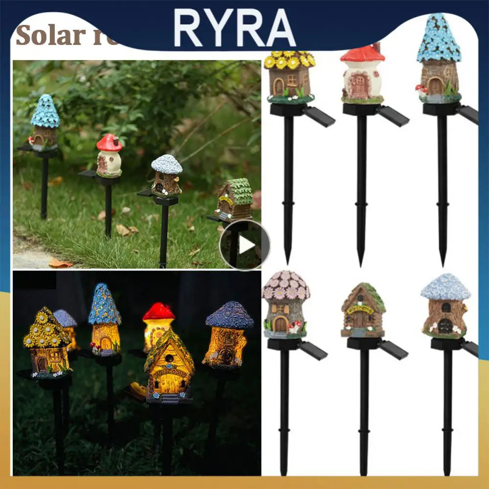 

Landscape Pathway Yard Lawn Lighting Multi Craft Miniature For Home Yard Patio Driveway Outdoor Solar Lights Fairy House