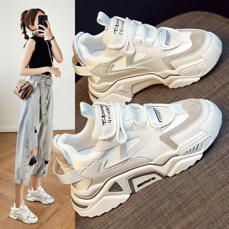 Women's Heighten Casual Shoes Sneakers 2023 New Spring Autumn Sports Shoes for Women Running Shoes Zapatos De Mujer