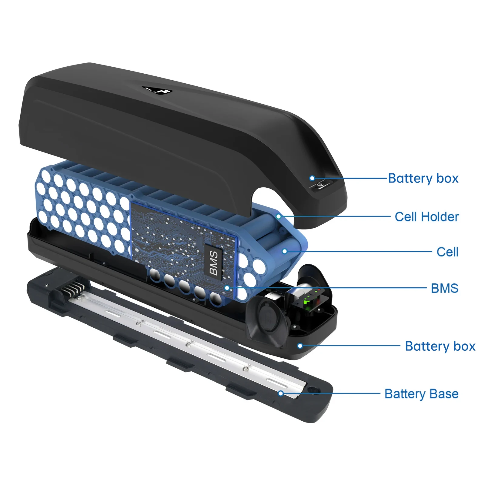Аккумулятор для электровелосипеда Hailong G56 18650 48 В 14 А/ч 36 250 52 в 15 фотоаккумулятор