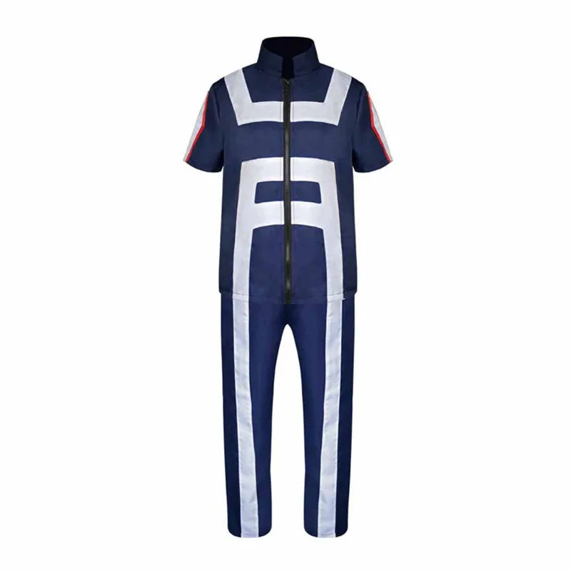 

Anime Top Pants Sportswear My Hero Academia Warriors Cosplay Costume, Uniform for Men and Women,Midoriya Izuku