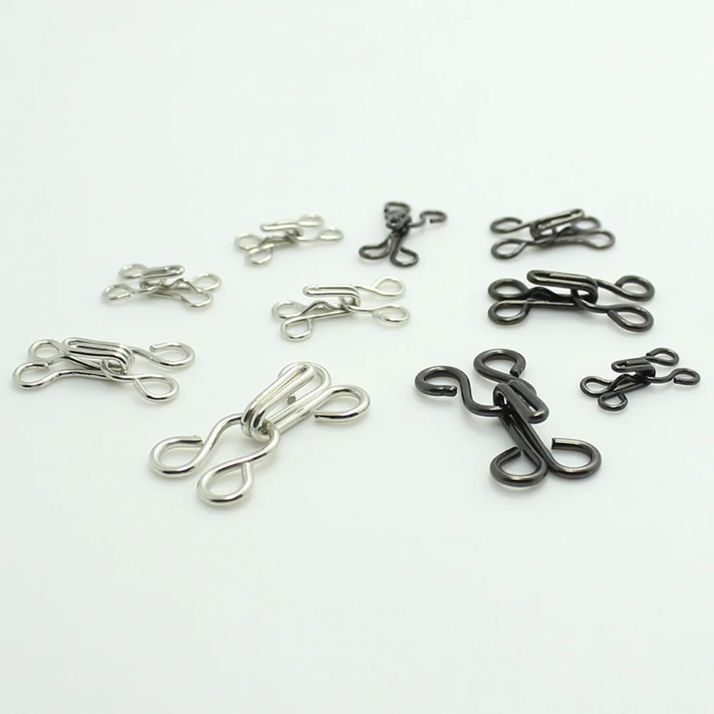 

Eye Hookclosure Sewing Replacement Hooks Brasew Clothing Eyes Closures Pants Fasteners Bikiniskirt Snapsmetal Connector Buckle