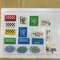 mixe 38pcslot cotton handmade labels clothes with parches ropa for diy embroidery stickers sewing accessories logo custom